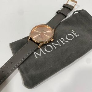 Monroe Classique Watch In Sunburst Solerose